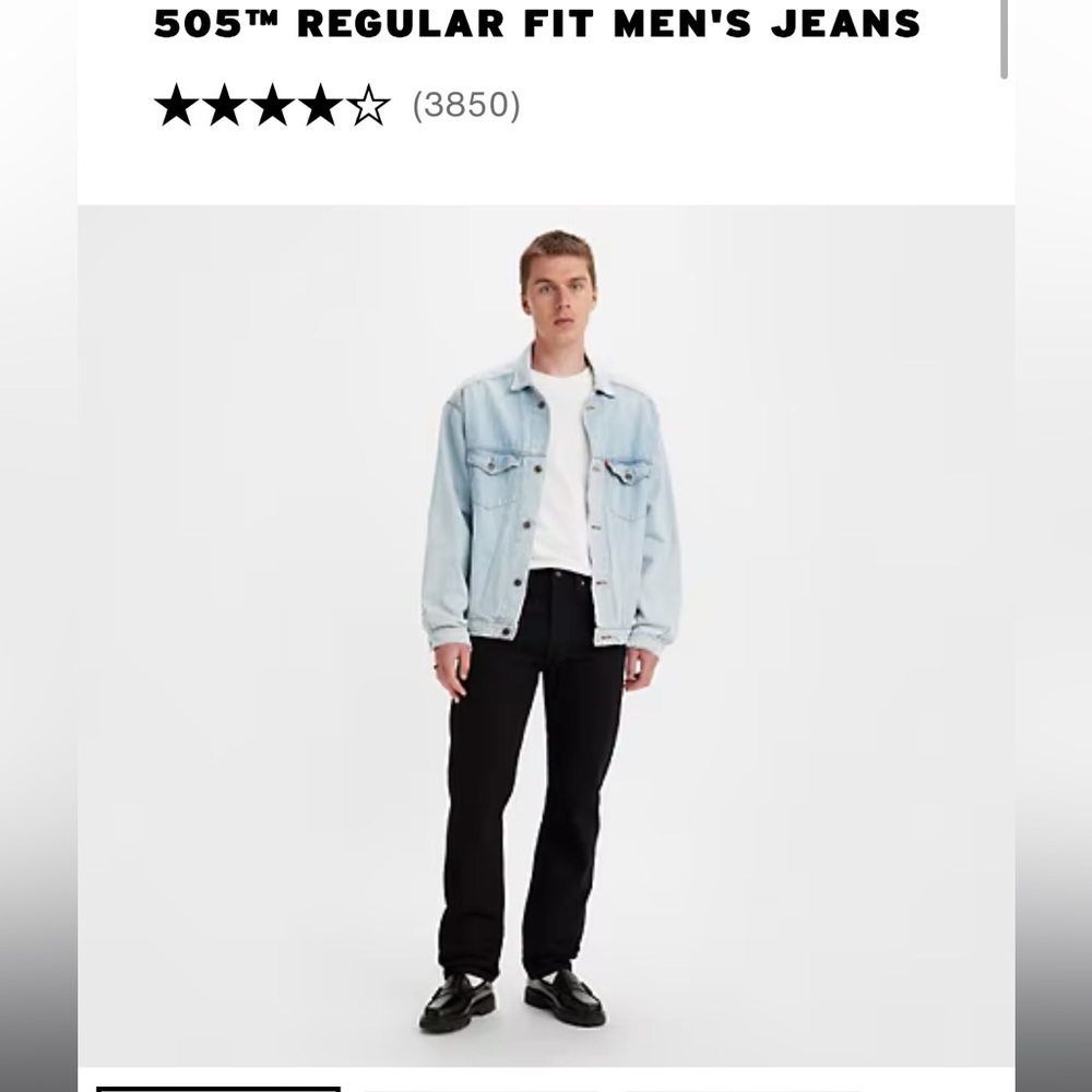 Levi’s 505 REGULAR FIT MEN'S JEANS